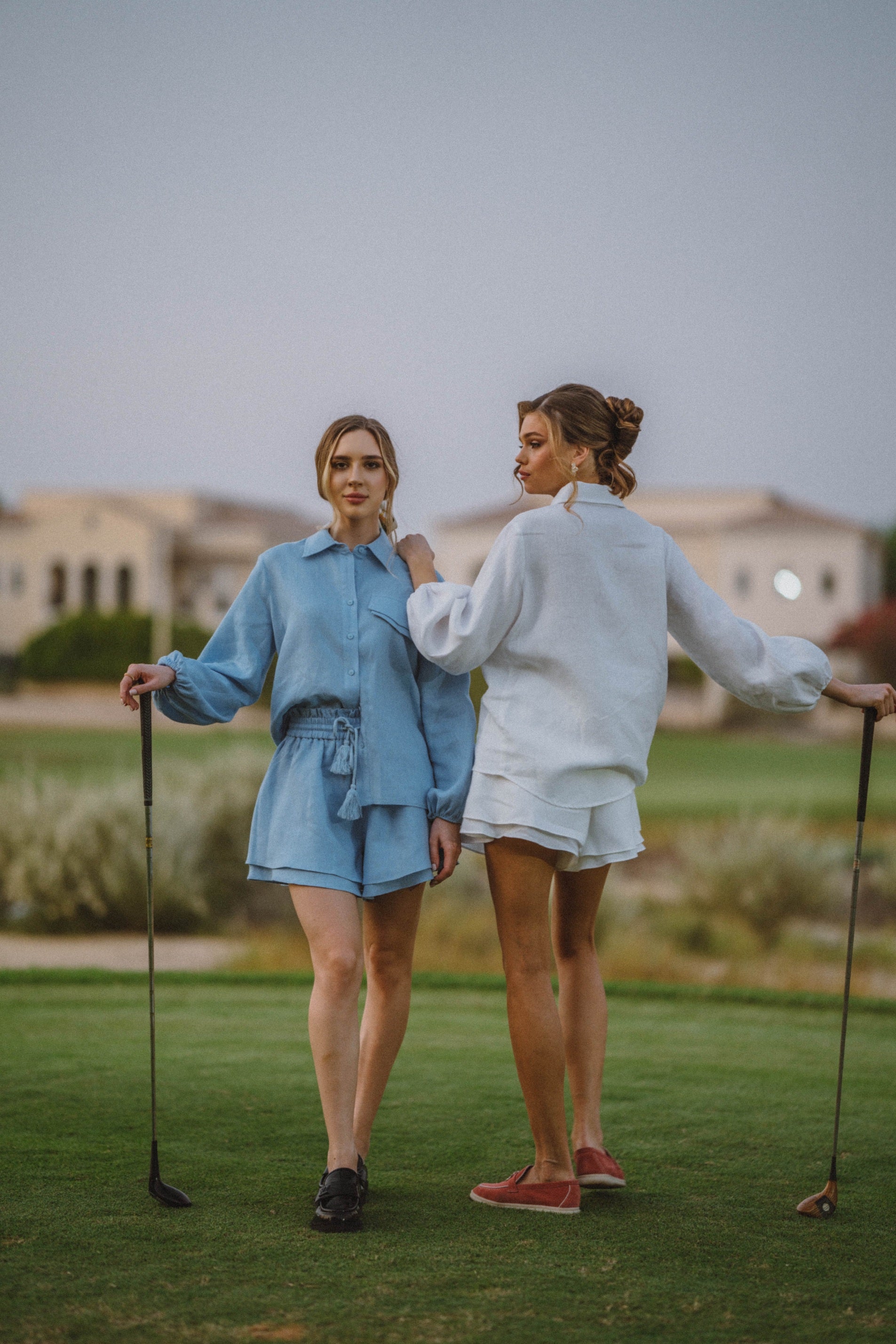 Linen Set Blue